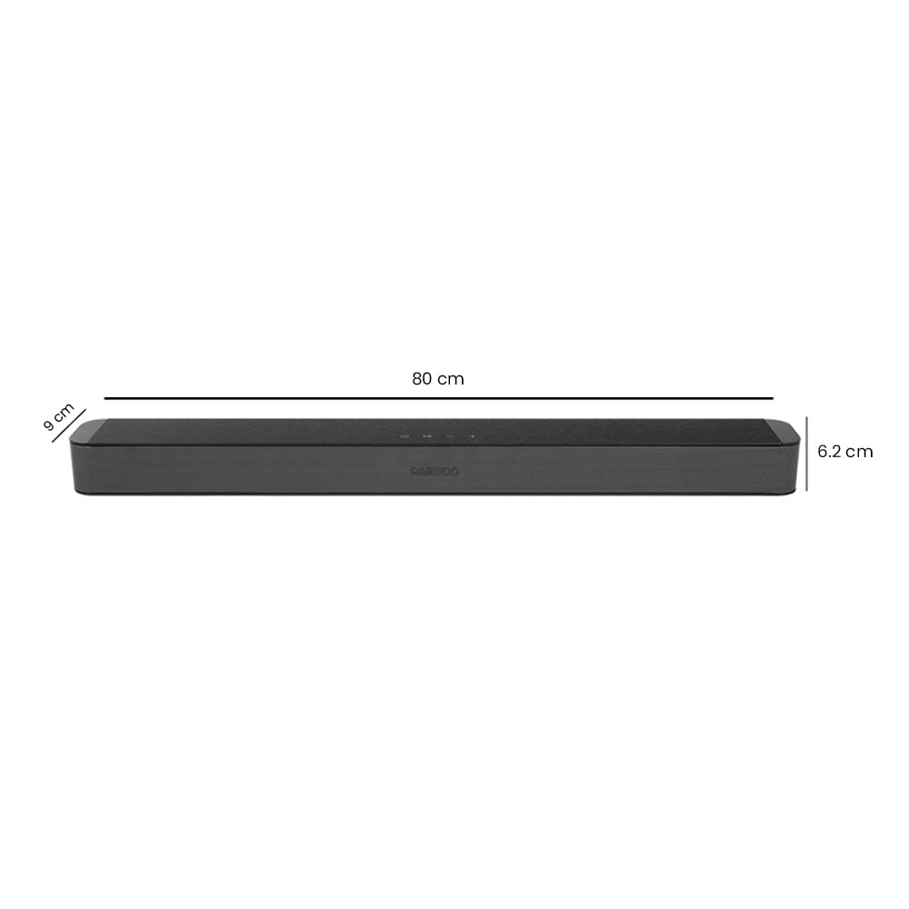 Barra De Sonido Daewoo Bluetooth 32" Compatible Con Roku Dw3292RK Touch 25w Rms - Selectsound.com.mx