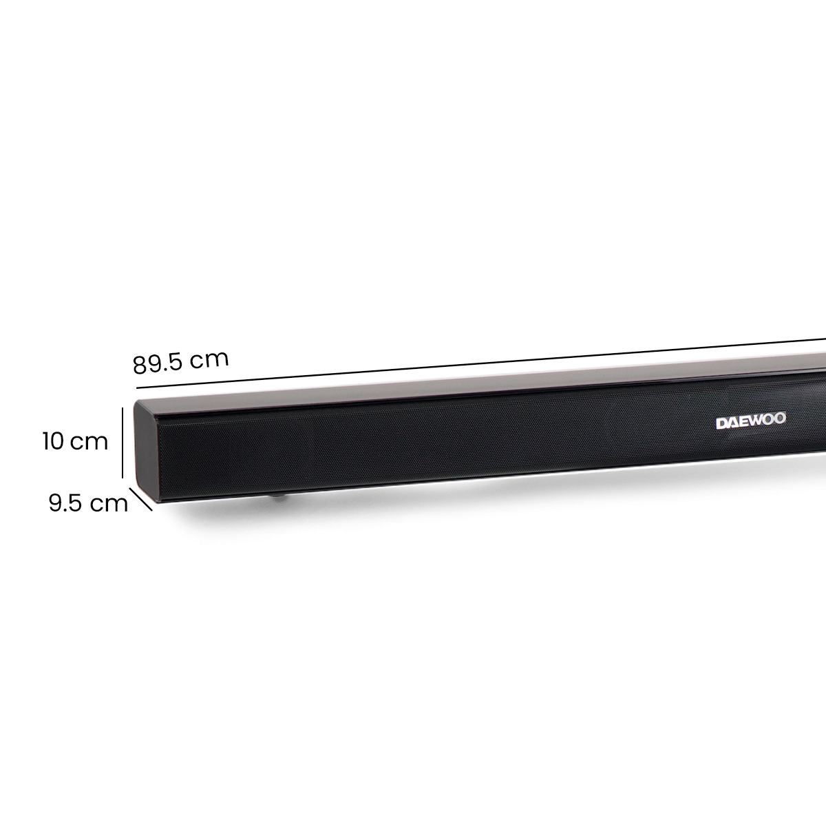 Barra de Sonido Daewoo DW3290 Conexión Inalámbrica Bluetooth 5.0&nbsp; HDMI (ARC)&nbsp; AUX 3.5mm 20W RMS - Selectsound.com.mx