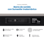 Cargue la imagen en el visor de la galería, Barra de Sonido DW3282S Daewoo Con Subwoofer Home Theater - Selectsound.com.mx
