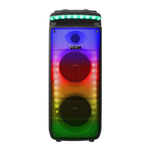 Cargue la imagen en el visor de la galería, Bocina Bafle Inalámbrica Bluetooth Tws 2x8 X-plosion Color Negro Luz Led Rgb - Selectsound.com.mx
