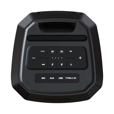 Bocina Bafle Portátil Daewoo 8" Dw - savage Bluetooth Tws Radio Fm DW2008 - Selectsound.com.mx