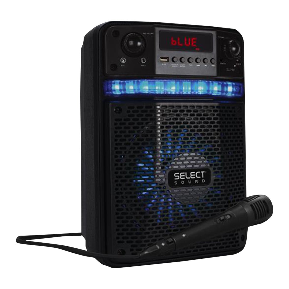 Bocina Bafle Recargable 6.5" Thunder Tws Subwoofer Radio Fm Bt1808 Led Usb - Selectsound.com.mx