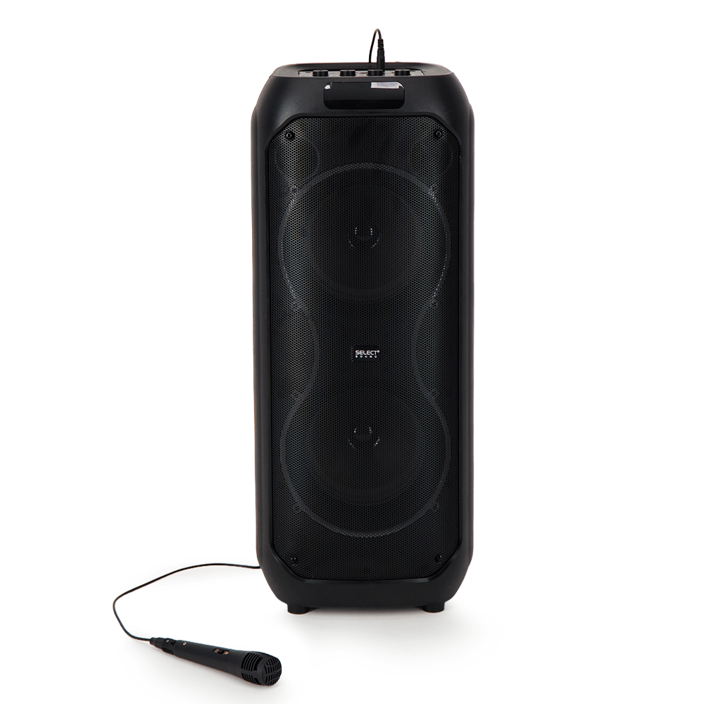 Bocina Bafle Select Sound BT2028 Flex Bluetooth 2x8" Subwoofer Radio Fm Tws - Selectsound.com.mx