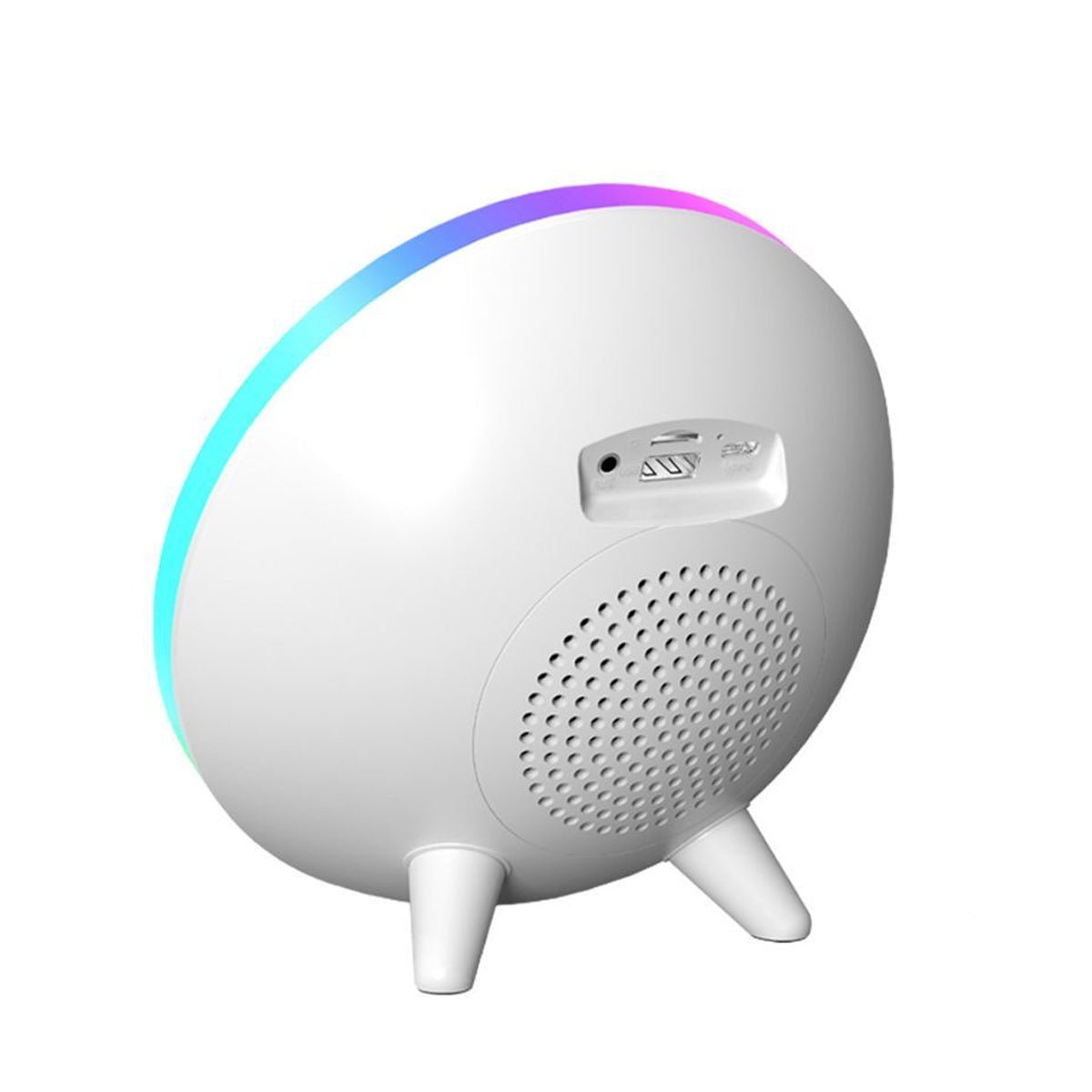 Bocina Bluetooth Portátil Aura Select Sound BT235 Luz Led Rgb - Selectsound.com.mx