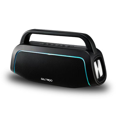 Bocina Bluetooth Recargable Radio Fm Tws Dw-806 Color Negro - Selectsound.com.mx