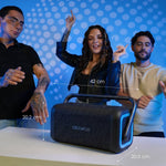 Cargue la imagen en el visor de la galería, Bocina Daewoo Boom Box 120 Bluetooth 5.4 TWS IPX5 Con Ecualizador y Luces Multicolor - Selectsound.com.mx