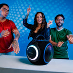 Cargue la imagen en el visor de la galería, Bocina Portátil Daewoo DW230 Power Ball Bluetooth Tecnología IPX4 Bass Boost e Iluminación - Selectsound.com.mx