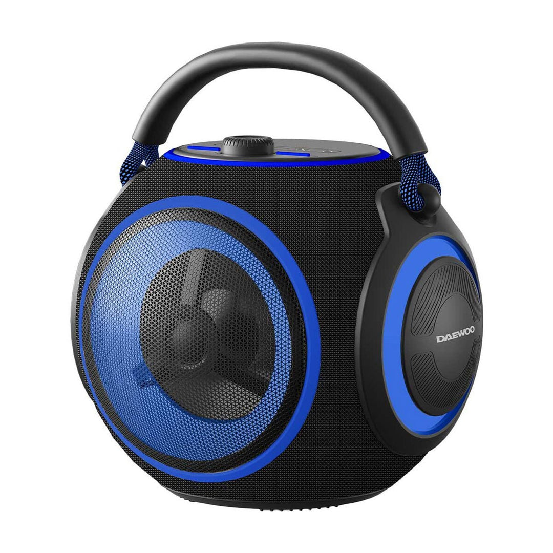 Bocina Portátil Daewoo DW230 Power Ball Bluetooth Tecnología IPX4 Bass Boost e Iluminación - Selectsound.com.mx