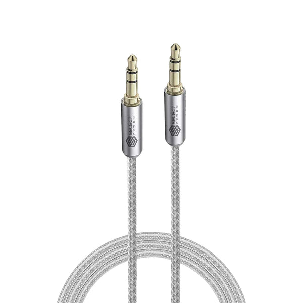 Cable Auxiliar 3.5mm Doble Protección Select Power Aux2 - Sp 1mts - Selectsound.com.mx