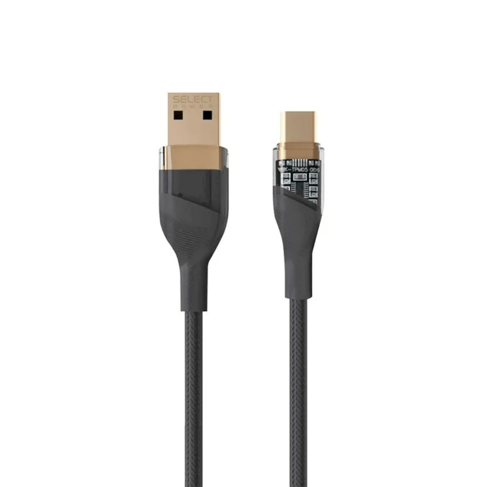 Cable Cargador Usb A Micro Usb Select Power Indicador Led 1.2mts Modelo MCR - Selectsound.com.mx