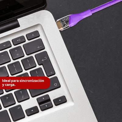 Cable Cargador Usb A Tipo C Select Power Indicador Led 1.2mts Modelo CCR - Selectsound.com.mx