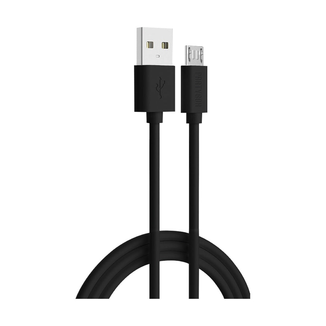 Cable de Carga Datos de USB a Micro USB de 1.5 m Party Box M6 - PB - Selectsound.com.mx