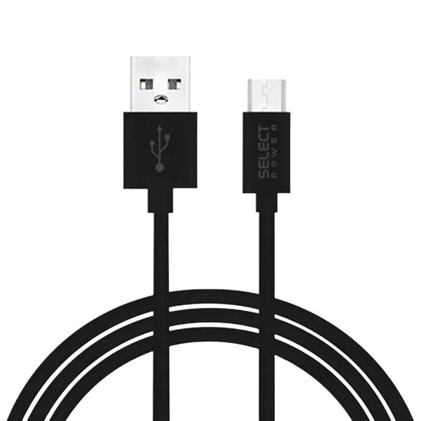 Cable Usb a Micro Usb Select Power Carga Rapida 1 Mts Modelo C - BSPB - Selectsound.com.mx