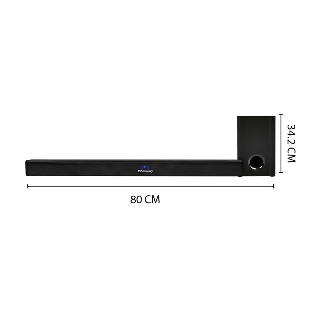 Combo Barra de Sonido Bluetooth DW3280S Subwoofer y Proyector Portátil PROJ - SP - Selectsound.com.mx