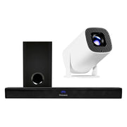 Combo Barra de Sonido Bluetooth DW3280S Subwoofer y Proyector Portátil PROJ - SP - Selectsound.com.mx