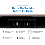 Cargue la imagen en el visor de la galería, Combo Barra de Sonido Bluetooth DW3280S Subwoofer y Proyector Portátil PROJ - SP - Selectsound.com.mx