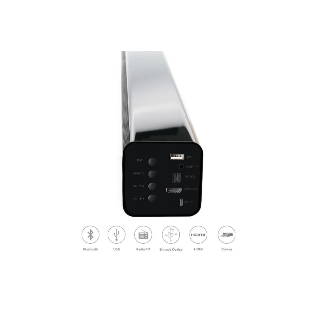 Combo Barra de sonido BT3280 con Proyector Portatil PROJ - SP Wifi Bluetooth Resolución HD - Selectsound.com.mx