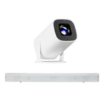 Cargue la imagen en el visor de la galería, Combo Barra De Sonido Sound Bean DW3292 Bluetooth Touch y Proyector Portátil PROJ - SP Wifi Bluetooth Resolución HD - Selectsound.com.mx