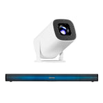 Cargue la imagen en el visor de la galería, Combo Barra De Sonido Unlimited DW3291 Inalámbrica Bluetooth y Proyector Portátil PROJ - SP Wifi Bluetooth Resolución HD - Selectsound.com.mx