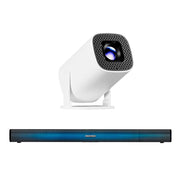 Combo Barra De Sonido Unlimited DW3291 Inalámbrica Bluetooth y Proyector Portátil PROJ - SP Wifi Bluetooth Resolución HD - Selectsound.com.mx