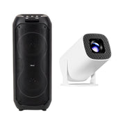 Combo Bocina Bafle Select Sound BT2028 Flex Bluetooth y Proyector Portátil PROJ - SP Wifi Bluetooth Resolución HD - Selectsound.com.mx