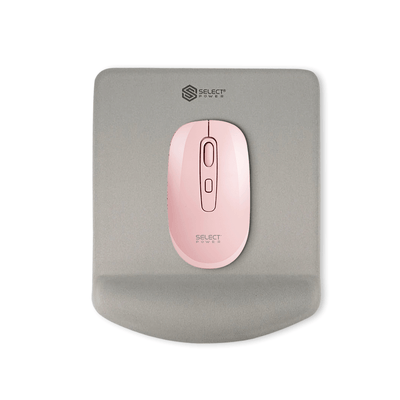 Combo Mouse Pad Ergonómico Select Sound PAD01‑SP y Mouse Ratón Inalámbrico Usb 2.4 GHZ M02 - SP - Selectsound.com.mx