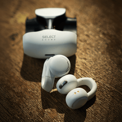 Combo Select Sound Audífonos BTH044 Tws Tron Blanco y Mouse M01 - SPN Inalámbrico - Selectsound.com.mx