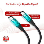Cargue la imagen en el visor de la galería, Combo Select Sound Audífonos Inalámbricos BTH022B Bluetooth TWS &quot;Dots&quot; + Cable USB‑C a USB‑C CC - CSPN con LED de 1.2 m - Selectsound.com.mx
