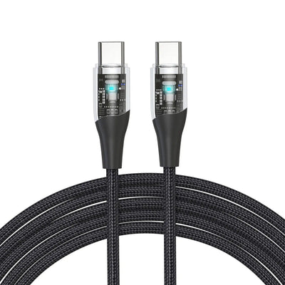 Combo Select Sound Audífonos Inalámbricos BTH022B Bluetooth TWS "Dots" + Cable USB‑C a USB‑C CC - CSPN con LED de 1.2 m - Selectsound.com.mx