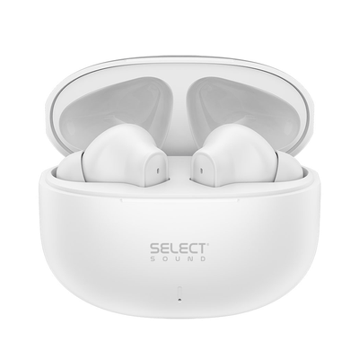 Combo Select Sound Audífonos Inalámbricos BTH043 Bluetooth Cable De Carga C6 - PB USB a Tipo C y Cubo Cargador De Pared Usb CU - PDQ - Selectsound.com.mx