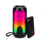Cargue la imagen en el visor de la galería, Combo Select Sound Bocina BT233Bluetooth Portátil Edge Tws Radio Fm Luz Led y Batería Portátil Power Bank PB10 10,000 mAh 2 Puertos Usb Indicador Led - Selectsound.com.mx
