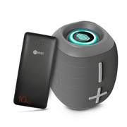 🔋🔊 Combo Select Sound Power Bank Set PB10SET 10,000 mAh + Mini Bocina BT230G Bluetooth TWS con Luz LED - Selectsound.com.mx