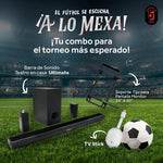 Cargue la imagen en el visor de la galería, Combo Tv Stick STICK - SP Streaming Control de Voz 4k Ultra HD Soporte De Pared SOP - 03 Fijo Para Pantalla - Monitor 24" A 60" Barra De Sonido Teatro En Casa Con Subwoofer Daewoo Ultimate Bluetooth 5.1 DW3283S KIT - MUN27 - Selectsound.com.mx