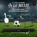 Cargue la imagen en el visor de la galería, Combo Tv Stick STICK - SP Streaming Control de Voz 4k Ultra HD Soporte De Pared SOP - 05 Fijo Para Pantalla - Monitor 40" A 90" Barra De Sonido BT3280 KIT - MUN19 - Selectsound.com.mx