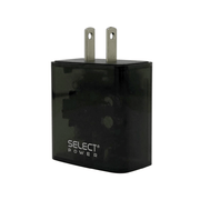 Cubo Cargador De Pared Doble Salida Usb Carga Rápida 20w Select Power CUC20 - SP - Selectsound.com.mx