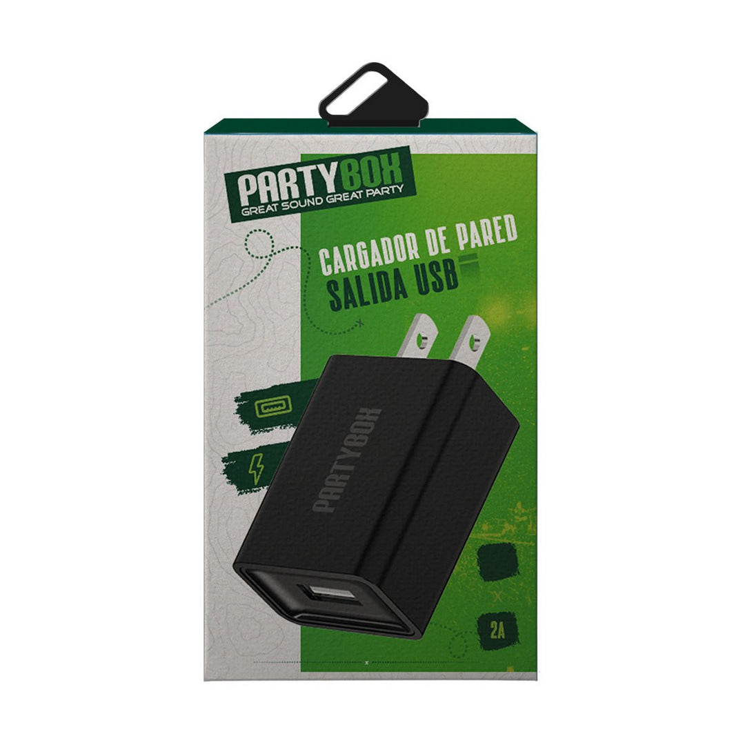 Cubo Cargador De Pared Usb Party Box CU - PDQ - Selectsound.com.mx