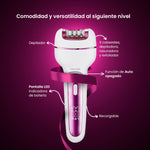 Cargue la imagen en el visor de la galería, Depiladora Corporal Inálambrica Recargable 3 en 1 Daewoo DW - DGS2 - Selectsound.com.mx
