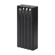 Kit Audífonos Inalámbricos Daewoo Modelo Argon Manos Libres Negro BTH20 - DW + Power Bank Bateria Portatil 20,000mAh Carga Rapida - Selectsound.com.mx