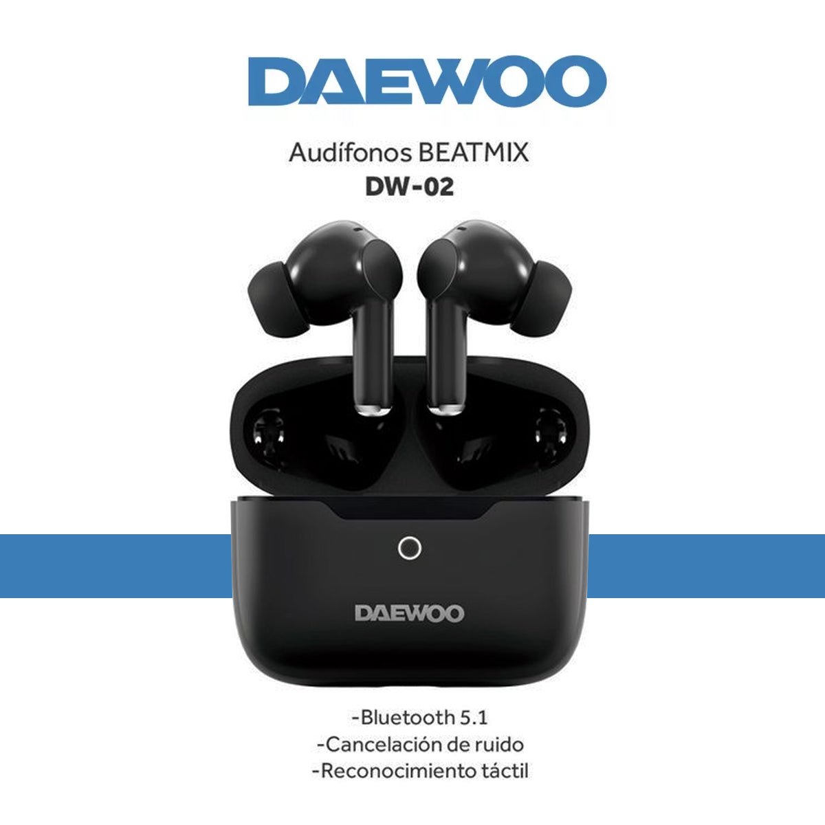 Kit Barra De Sonido Inálambrica Bluetooth Modelo Stroke +Audífonos Inalámbricos Bluetooth Daewoo Modelo Beatmix Tws - Selectsound.com.mx