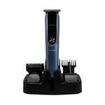 Cargue la imagen en el visor de la galería, Kit Rasuradora Afeitadora 11 en 1 Daewoo DW‑RECST 3 Velocidades 5 Peines para Cabello 4 Cabezales Intercambiables Para Nariz y Orejas, Para Hombre - Selectsound.com.mx
