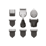 Cargue la imagen en el visor de la galería, Kit Rasuradoras Afeitadora 11 en 1 Daewoo DW‑RECST + DW‑REC1 para Cabello 4 Cabezales Intercambiables Para Nariz y Orejas, Para Hombre - Selectsound.com.mx