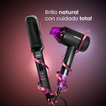 Cargue la imagen en el visor de la galería, Kit Secadora Para Cabello DW - SE3 2 velocidades + Cepillo Alaciador DW - PA Térmico de Cerámica Anti Frizz, Temperatura Ajustable - Selectsound.com.mx