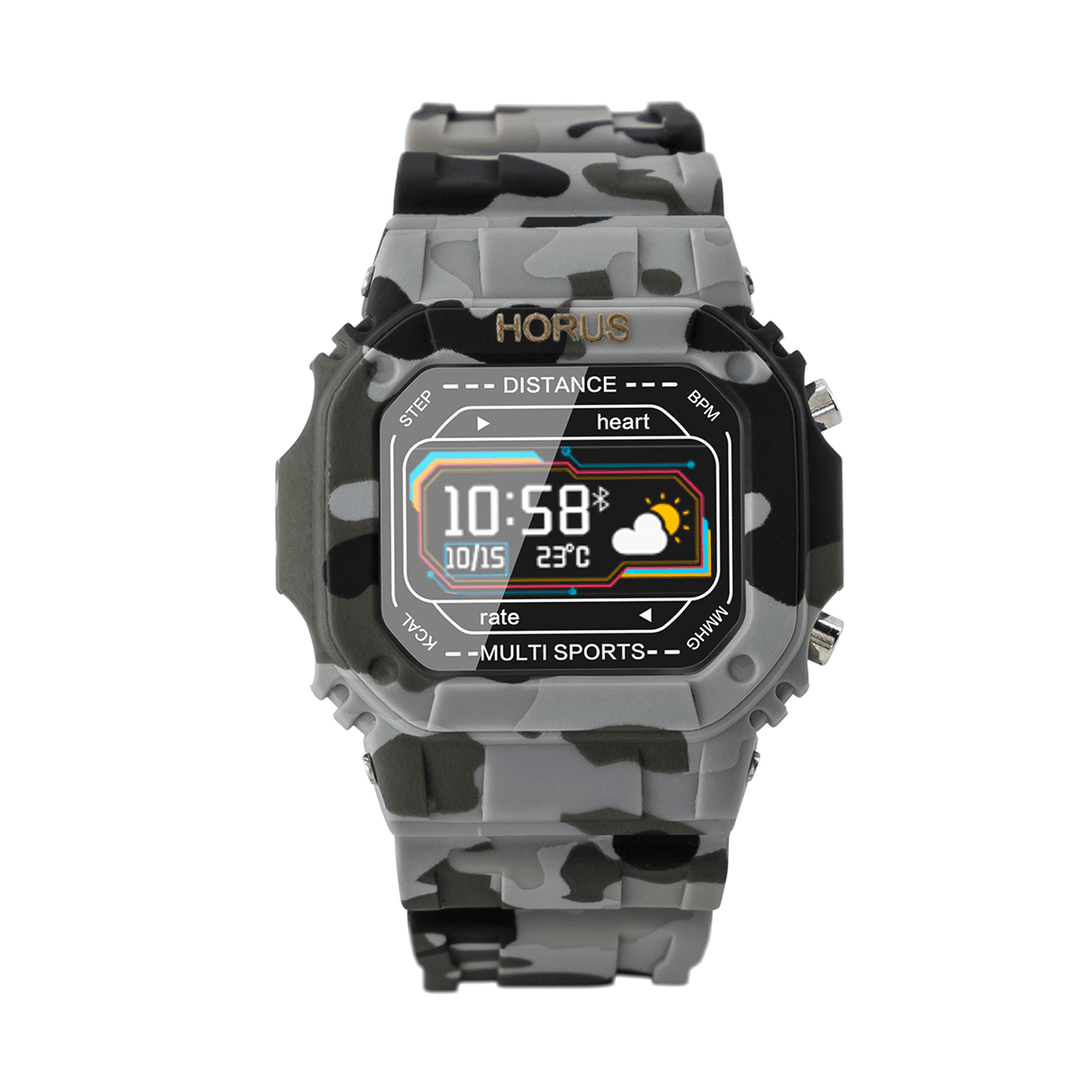 Kit SmartWatch Reloj Inteligente Multi Sport Horus Gamma y Audífonos Inalámbricos Bluetooth Manos Libres Sense BTh028 - Selectsound.com.mx