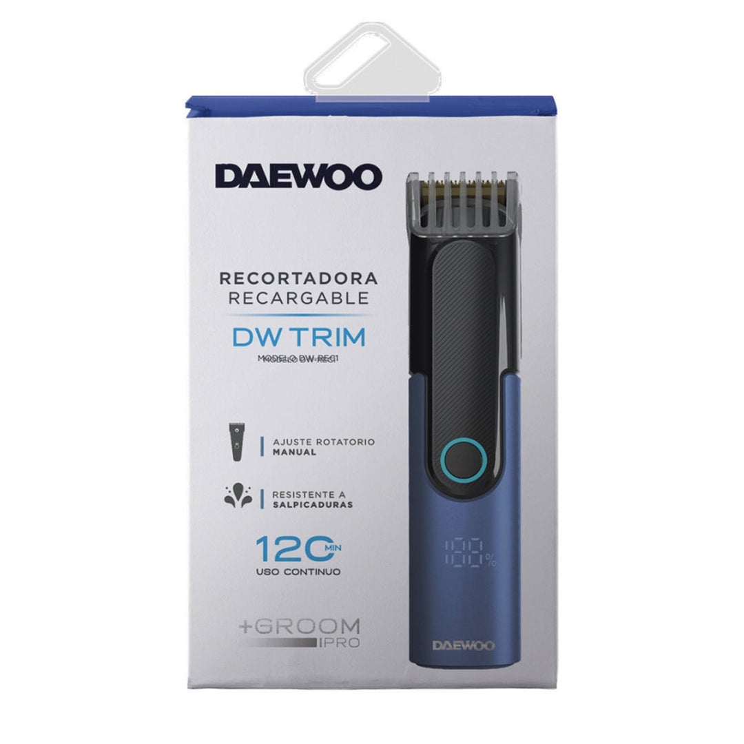 Maquina Rasuradora Afeitadora Recargable Usb Daewoo DW - REC1 - Selectsound.com.mx