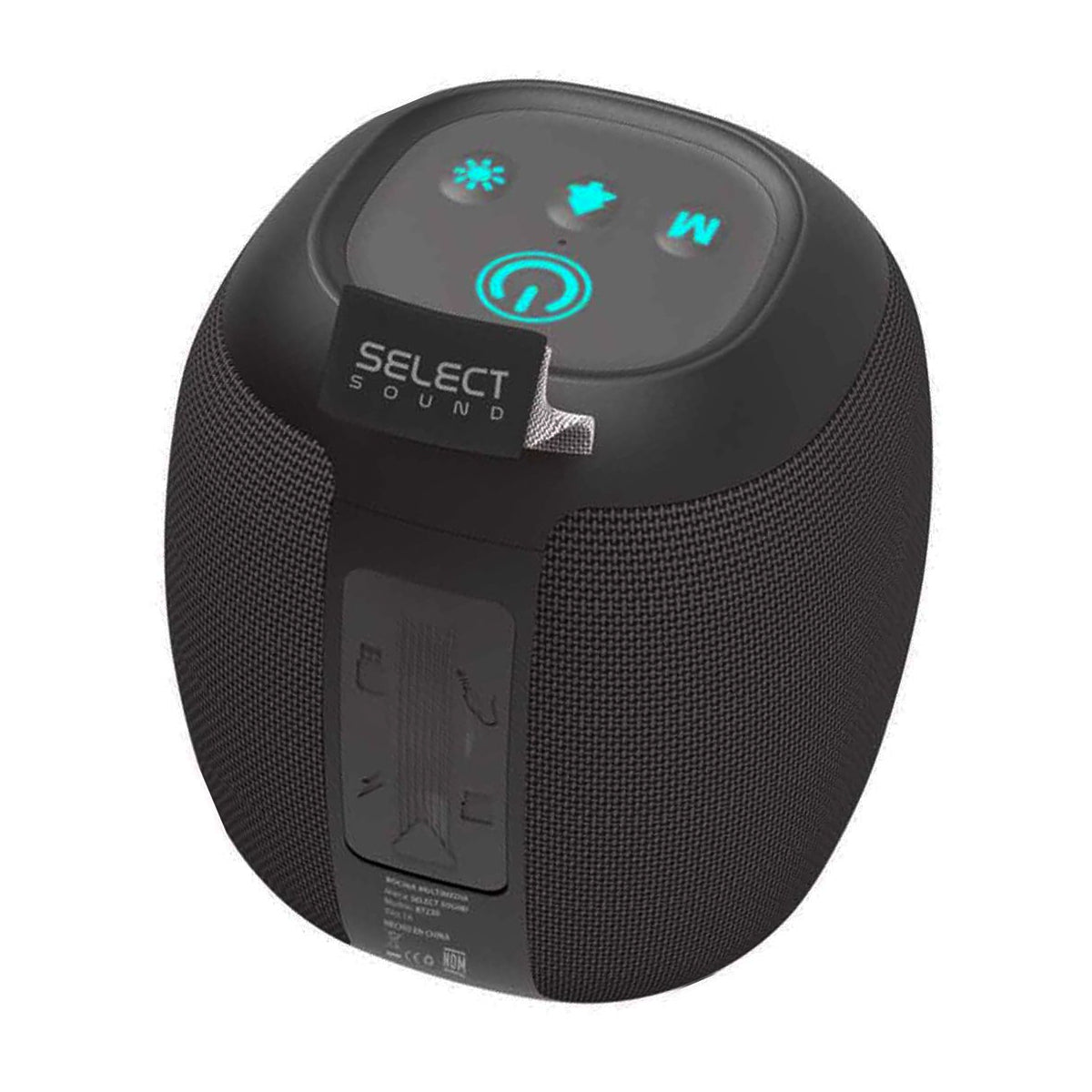 Mini Bocina Bluetooth Select Sound Boom BT230 con TWS, Radio FM y Luz LED