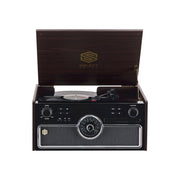 Minicomponente Select Sound Harmony BT9250 Tornamesa Bluetooth 5.0 CD USB AM/FM - Selectsound.com.mx