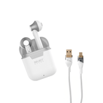 Cargue la imagen en el visor de la galería, 🎧⚡ Paquete Select Sound Audífonos BTH035B Inalámbricos Bluetooth Pocket Tws y Cable Cargador CCR - SPB Usb A Tipo C Indicador Led 1.2mts - Selectsound.com.mx
