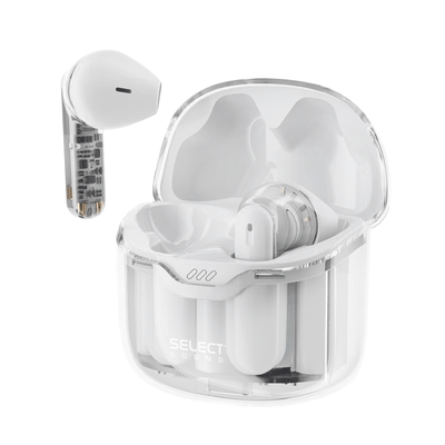 Paquete Select Sound Audífonos inalámbricos BTH040B Crystal + Hub USB‑C ADAPU - SP 4 puertos 🎧🔌 - Selectsound.com.mx
