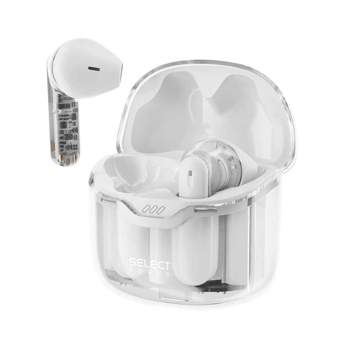 Paquete Select Sound Audífonos inalámbricos BTH040B Crystal + Hub USB‑C ADAPU - SP 4 puertos 🎧🔌 - Selectsound.com.mx