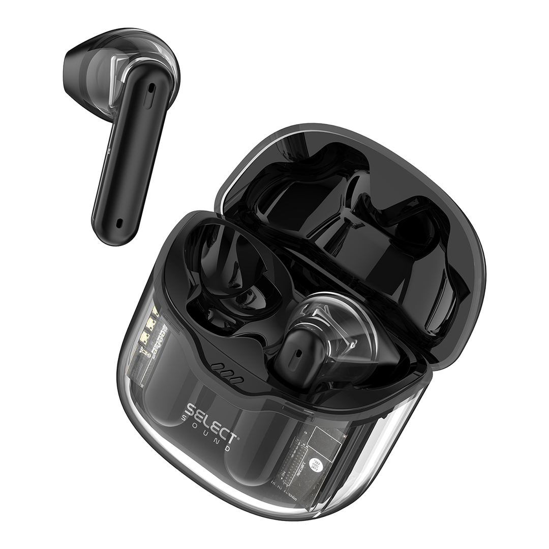 Paquete Select Sound Audífonos inalámbricos BTH040N Crystal + Hub USB‑C ADAPU - SP 4 puertos 🎧🔌 - Selectsound.com.mx